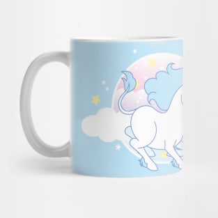 Blue Unicorn Mug